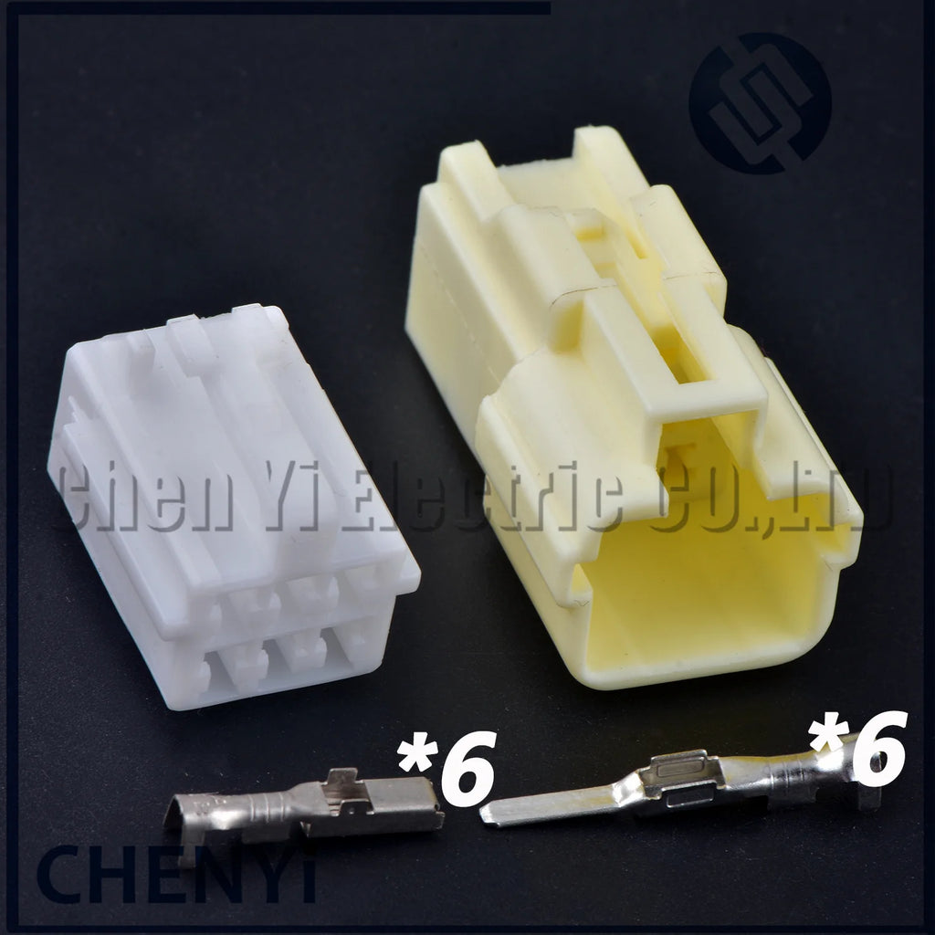 1 Set 6 Pin male or female Automotive Electronic Connector Fuel Injector harness Plug 7282-1068 7283-1068 With Pin