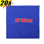 1/30Pcs Microfiber Towels Car Wash Drying Cloth Towel Household Cleaning Cloths Auto Detailing Polishing Cloth Home Clean Tools
