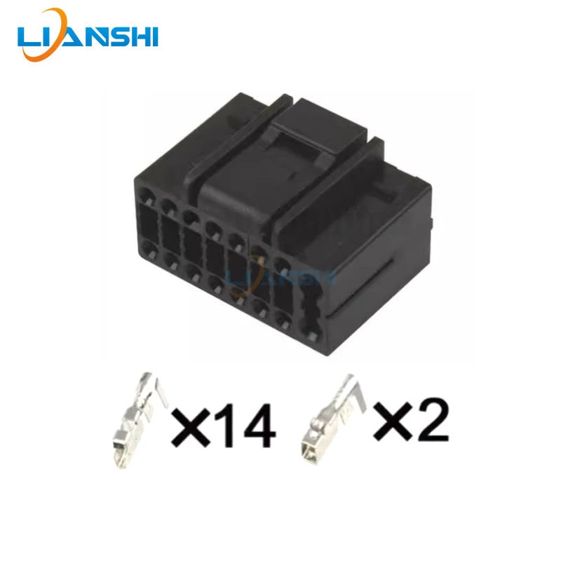 51128-1601 is suitable for Honda CRV Old Civic Android navigation 16-hole wiring harness plug DJ7161-1-1.6-11/21