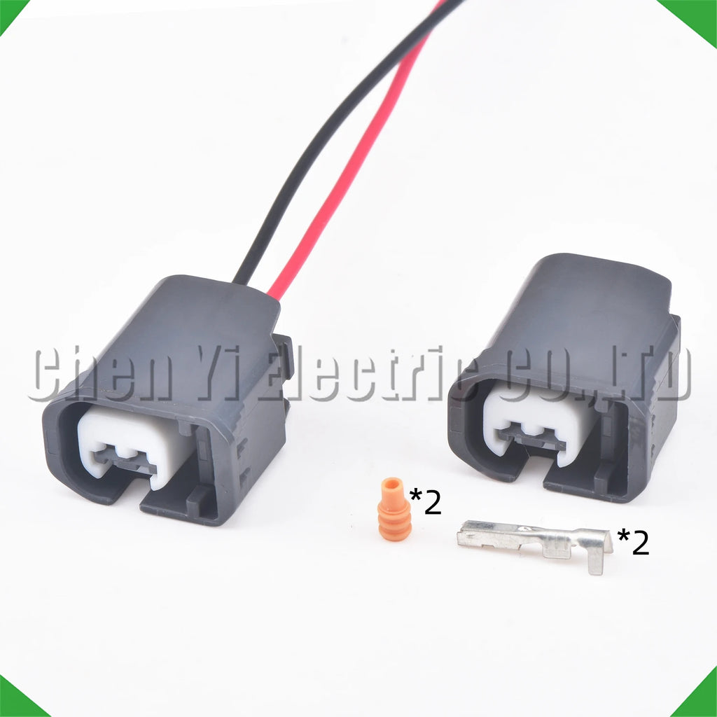 2 pin auto waterproof connector speed sensor wire harness plug 32702-9b516 32702-0m116 ...