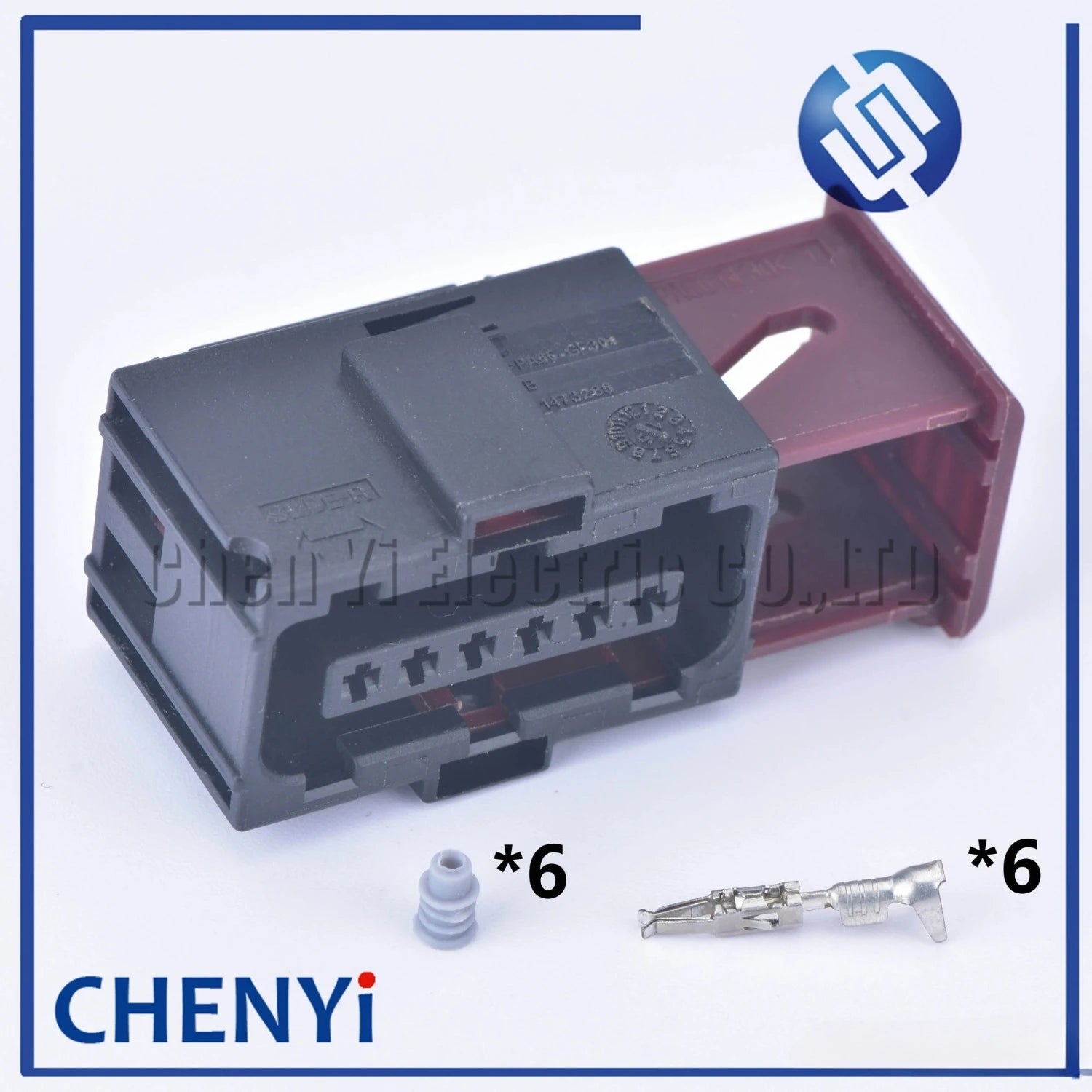 6 Pin 1.5mm auto waterproof connector Accelerator Pedal Sensor Wire harness Plug 6-929264-2 6-929265-2