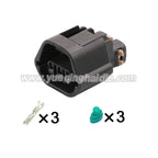3 Pin Connector Waterproof 1.2mm Male Female Connector Auto EVO Camshaft Cable Socket For Hyundai Kia 7182-8730-30 7283-8730-30