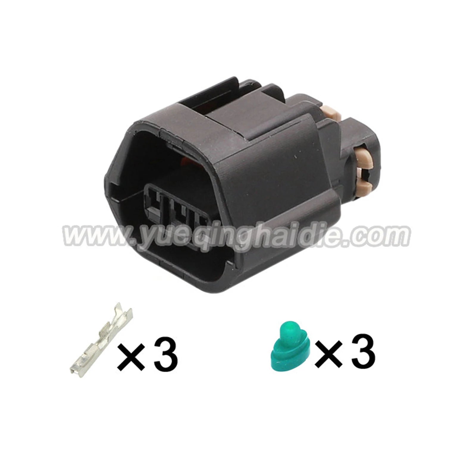 3 Pin Connector Waterproof 1.2mm Male Female Connector Auto EVO Camshaft Cable Socket For Hyundai Kia 7182-8730-30 7283-8730-30