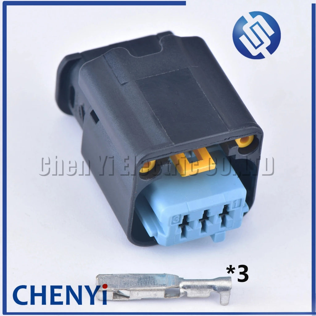 3 Pin auto waterproof connector crankshaft sensor plug 1801179-1 1801179-2 1801179-3 1801179-5 for Citroen Peugeot 408 1,6 HDI
