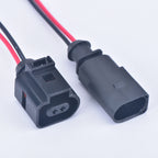 2 Pin 1J0973802 1J0973702 Female or Male 1.5 mm Auto Temp Sensor Plug Deflation Valve Plug Waterproof Connector with wire