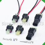 2-pin auto connector connector automotive connector daytime running lights 7617204-03