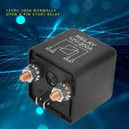 4 Pin Over 200A 12V Dual Battery Isolator Relay Start On Or Off Remote Control Battery Disconnect Isolator Switch