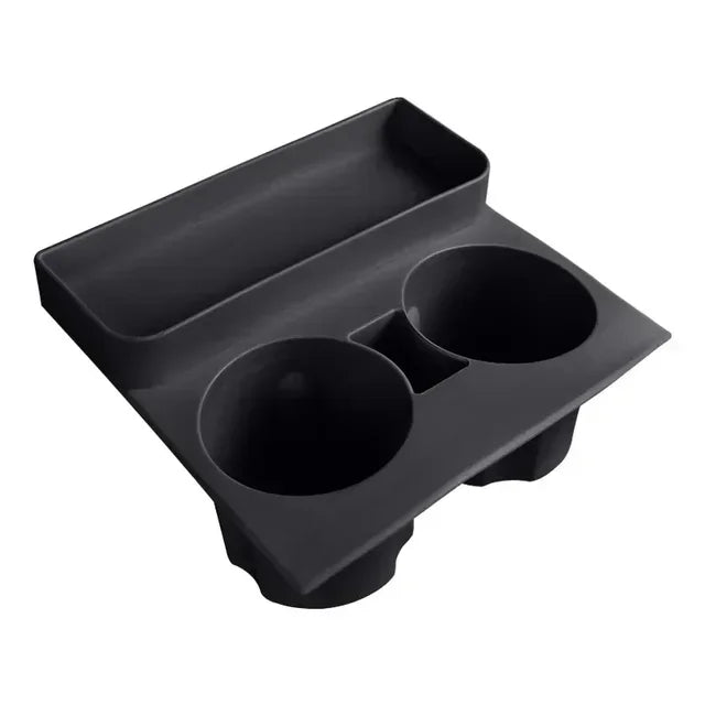 Premium Cup Holder Insert Secure Fit for Model Y/3 Center Console Round Slot Cover with Enhanced Interior Style Tools Amagi
