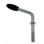 Manual Trailer Jack Hand Winch Handle FOR M12 Clamp Pipe Fitting For RV Professional Supplies Heavy Duty For Camper RV Trailer