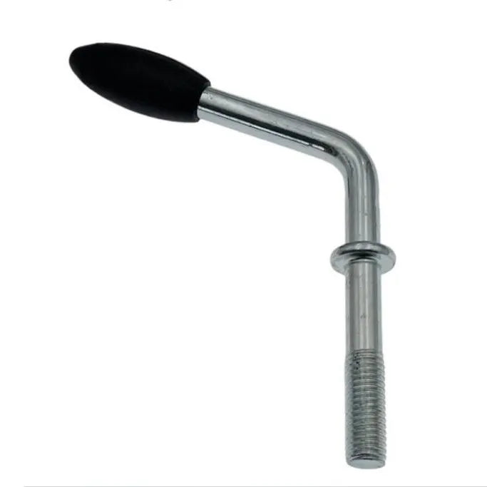 Manual Trailer Jack Hand Winch Handle FOR M12 Clamp Pipe Fitting For RV Professional Supplies Heavy Duty For Camper RV Trailer