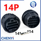 14 Pin Automotive connector male or female Car door Wire harness plug 98958-1021 with Pins For Peugeot Citroen Renault