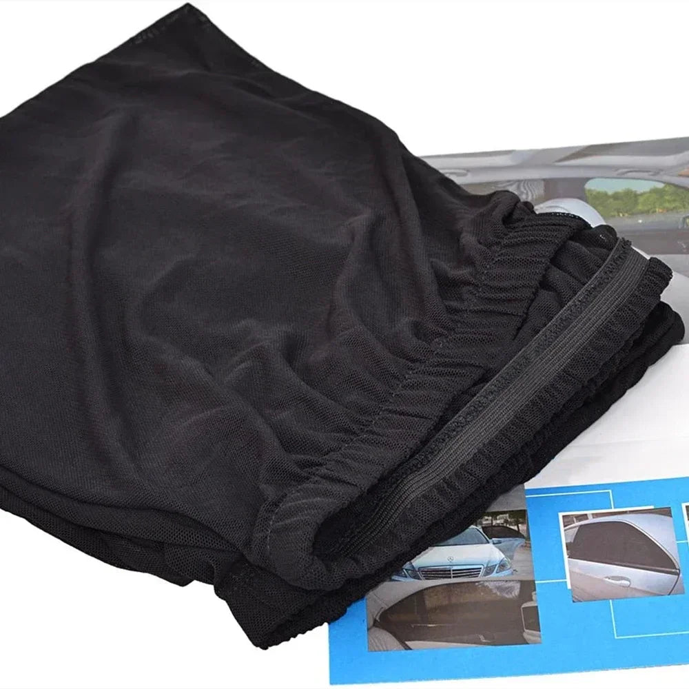 4pcs/set Universal Fit Car Window Sun Shades Premium Breathable Mesh Screen for Optimal Sun Protection and Privacy Covers amagi