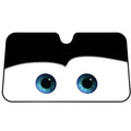 Cartoon Window Foils 4 Colors Eye Pixar Heated Windshield Sunshade Car Front Window Visor Car Solar Protect tools New amagi