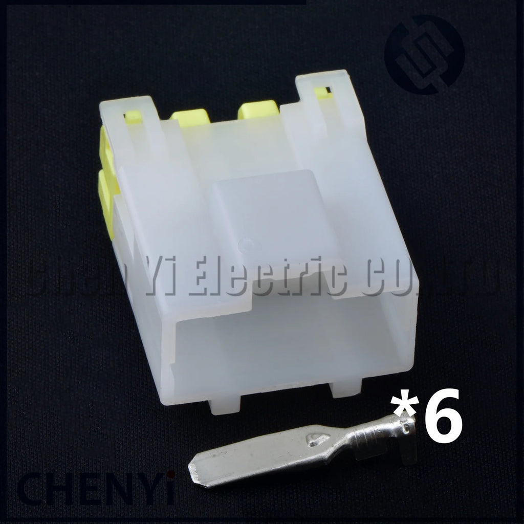 6 Pin Automotive air conditioning control panel switch connector Blower resistor plug 7123-6060 6101-5061 PH565-06010