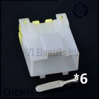 6 Pin Automotive air conditioning control panel switch connector Blower resistor plug 7123-6060 6101-5061 PH565-06010