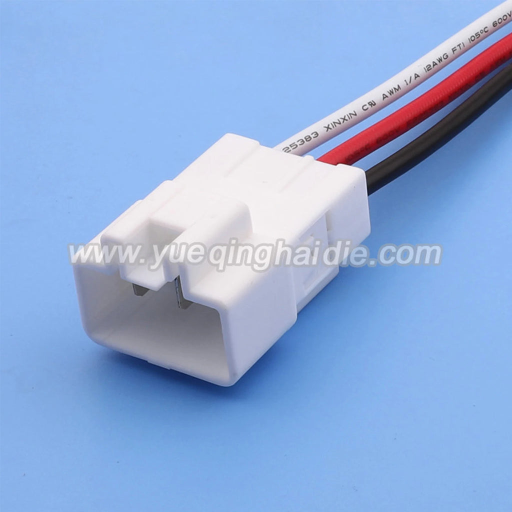 3-Pin Connectors Unsealed 7.8mm Male Female Connectors Automotive Electrical Wire Harness Cable Socket 7282-3030 7283-3030