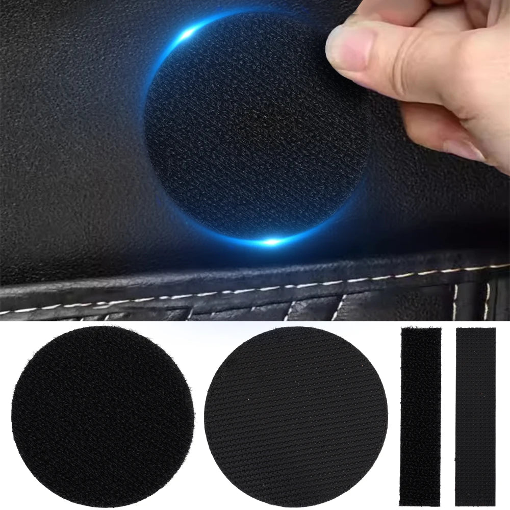 New Carpet Fixing Stickers Double Faced High Adhesive Car Carpet Fixed Patches Home Floor Foot Mats Anti Skid Grip Tapes 2/50pcs