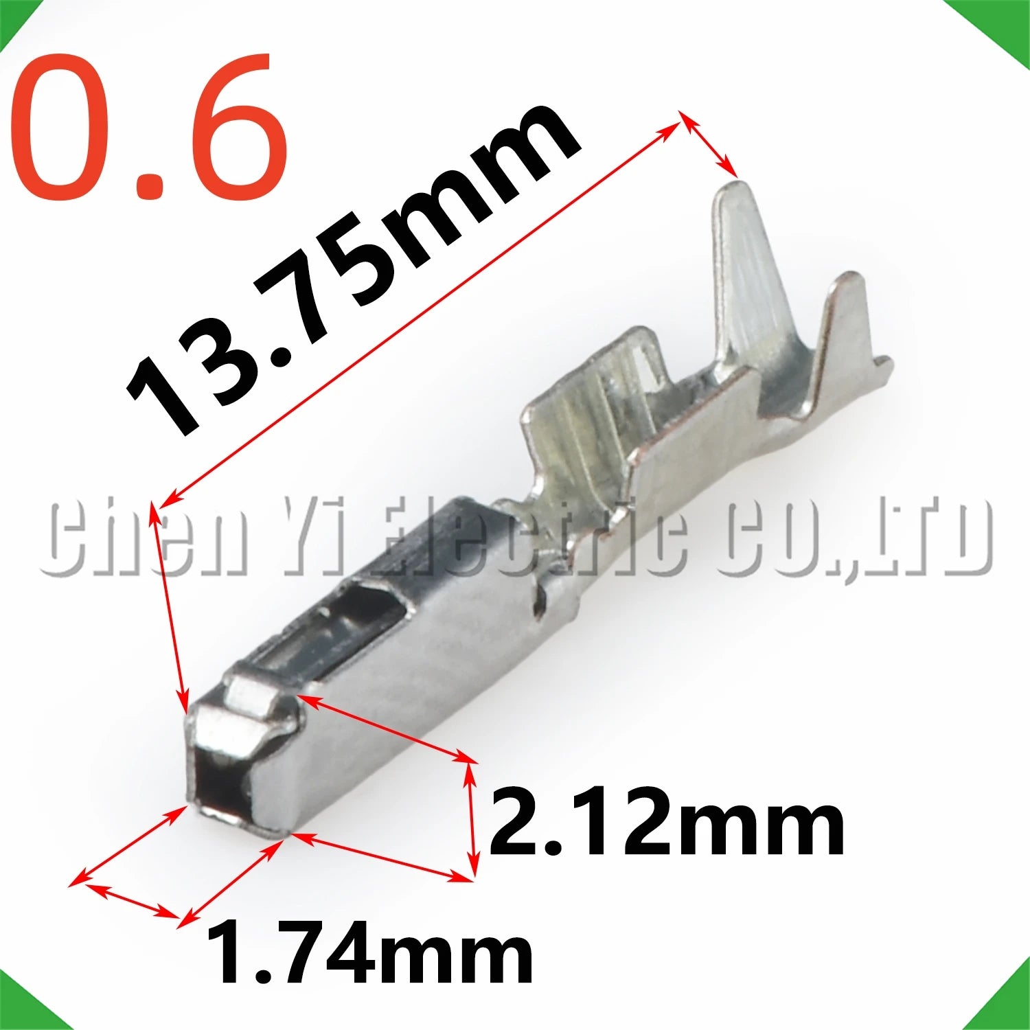 Auto Connector Female Crimp 968221-1 1241608-1 Sheath Automotive Connectors harness