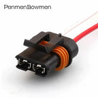 1 Set 2 Pin Auto High Current Fuse Holder Fan Electrical Cable Connectors Wire Harness Plug 12033769 for Metri pack 630Series