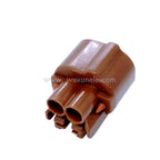 100 Sets 2 Pin 6189-0033 Automotive AC Pressure Switch Sealed Electrical Wire Connector for Vehicle Air Conditioning System