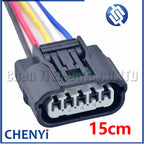 5 Pin automotive waterproof connector HV/HVG 040 Series Air flow meter wire harness plug For Honda 6189-6909