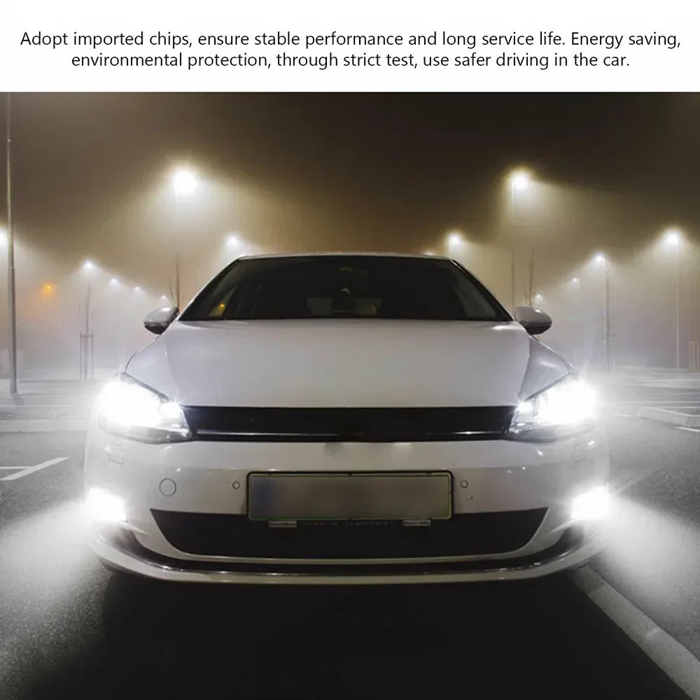 Upgrade 2PC NEW H1 6000K Super White 55W LED Headlight Bulbs Kit Fog Driving Light Voiture Wholesale Quick Delivery CSV Amagi