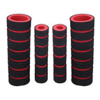 4PCS/SET Bicycle and Motorcycle Handlebar Foam Sponge Grip Cover Universal Anti-slip Soft Handlebar Modification Accessories
