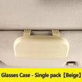 1PC Car Glasses Box Portable Car Sunglasses Holder In The Car Driving Glasses Holder Eyeglass Case Sun Visor Car Lenses Holder