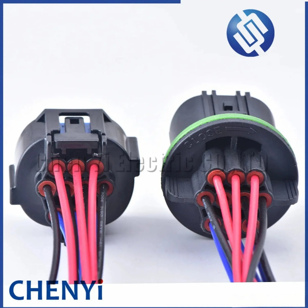 10 Pin auto headlight plug waterproof Headlamps socket HP406-10021 wiring harness connector For Hyundai IX25 Kia K2 K3 with wire