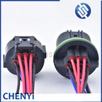 10 Pin auto headlight plug waterproof Headlamps socket HP406-10021 wiring harness connector For Hyundai IX25 Kia K2 K3 with wire