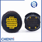 33 Pin automotive waterproof connector PCB ECU Car body door chassis wiring harness plug 33503444 For Peugeot 207 407 Citroen C5