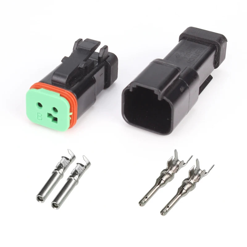 DT04-2P-CE03 DT06-2S-CE05 Deutsch type automotive waterproof connector connector 2pin male and female harness connector terminal