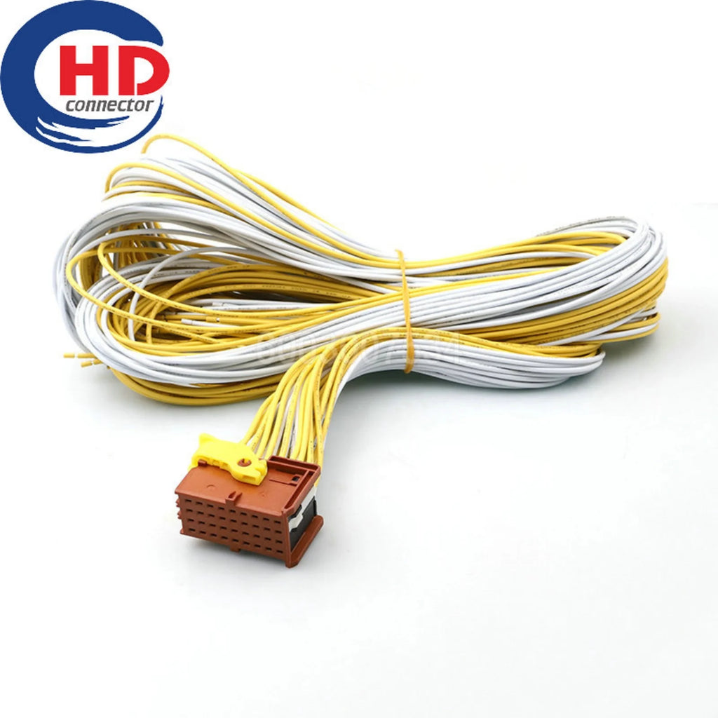 36 Pin Connector  Unsealed  Series  Female Connector Cable Plug Motorcycle Electrical Harnesses Wiring Harness 1-1718485-1