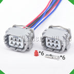 6-pin auto connector connector automotive connectors pressure common electronic injection
