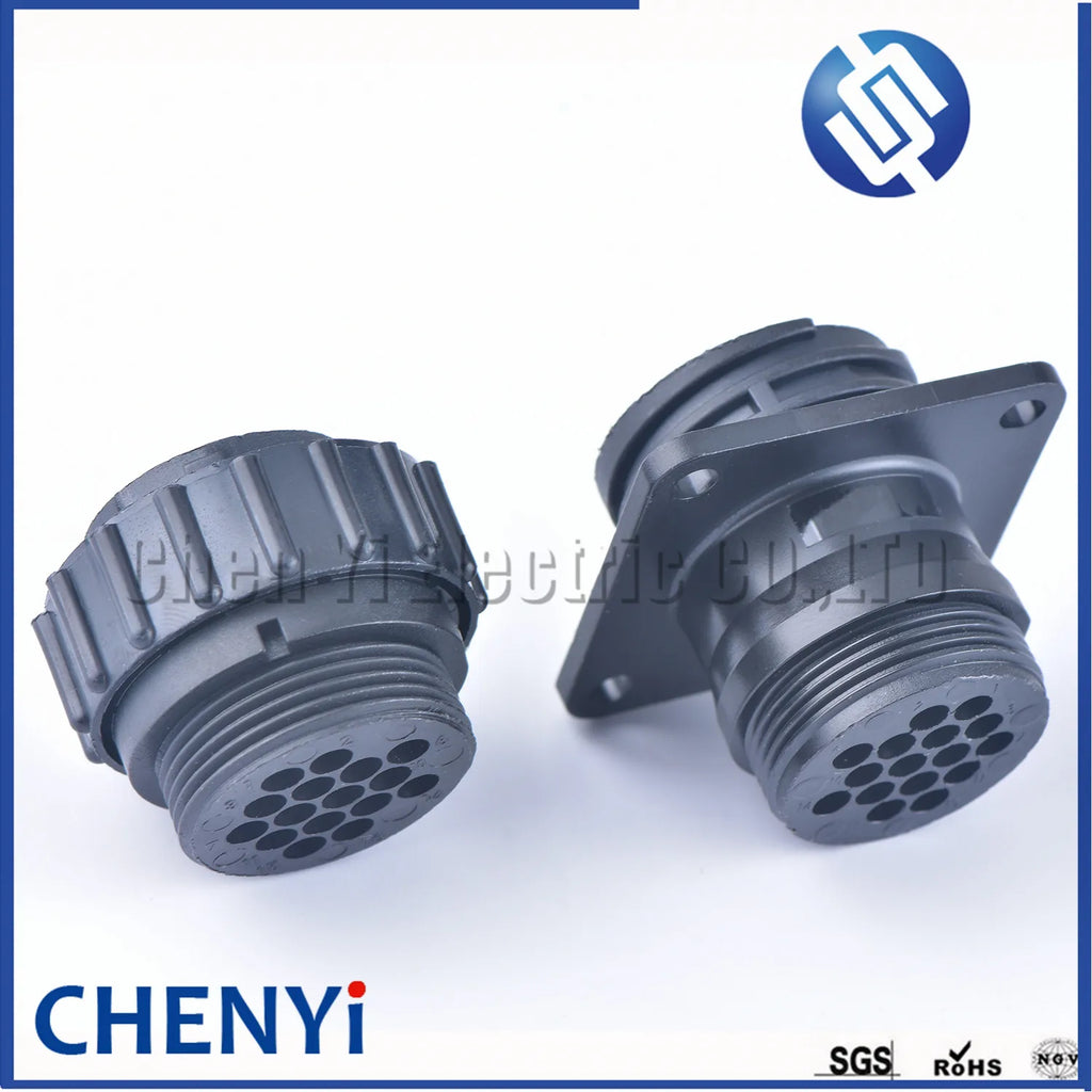 16 Pin diagnostic Connector Automobile Male Female History Password aviation Plug And Tail Clamp 206036-1 182916-1 206070-8