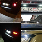 1Pcs LED car license plate light 12V white light for Volvo S40 S60 S80 XC70 XC60 Rear Lights Number Plate Lamp Replacement
