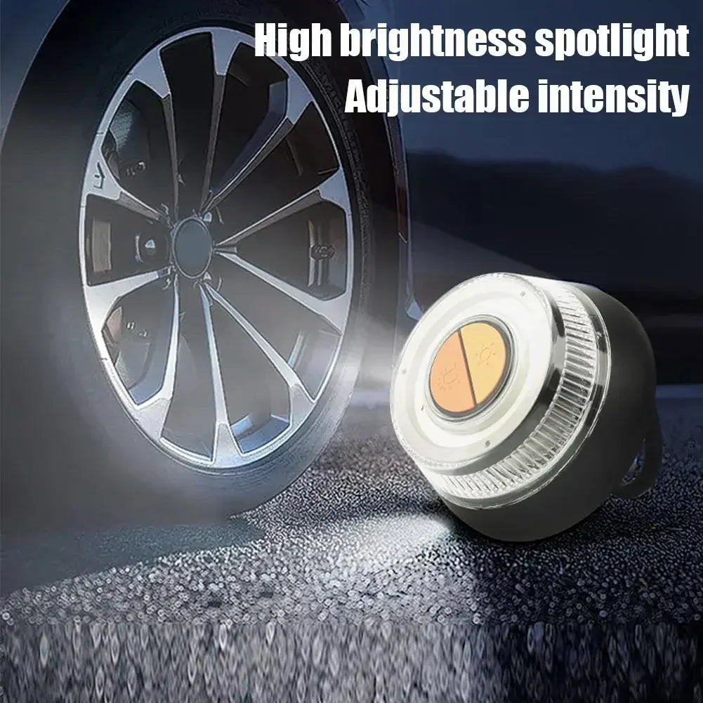 Car Emergency Beacon Light Strobe Safety Warning Light with 2 Light Modes for Vehicles Motorcycles Lighting Signal Lamp Amagi