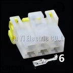 6 Pin Automotive air conditioning control panel switch connector Blower resistor plug 7123-6060 6101-5061 PH565-06010