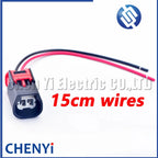 2 Pin female Automobile waterproof connector Car Water temperature sensor Wire harness plug 7287-0027-30 For Jeep wrangler 3.8