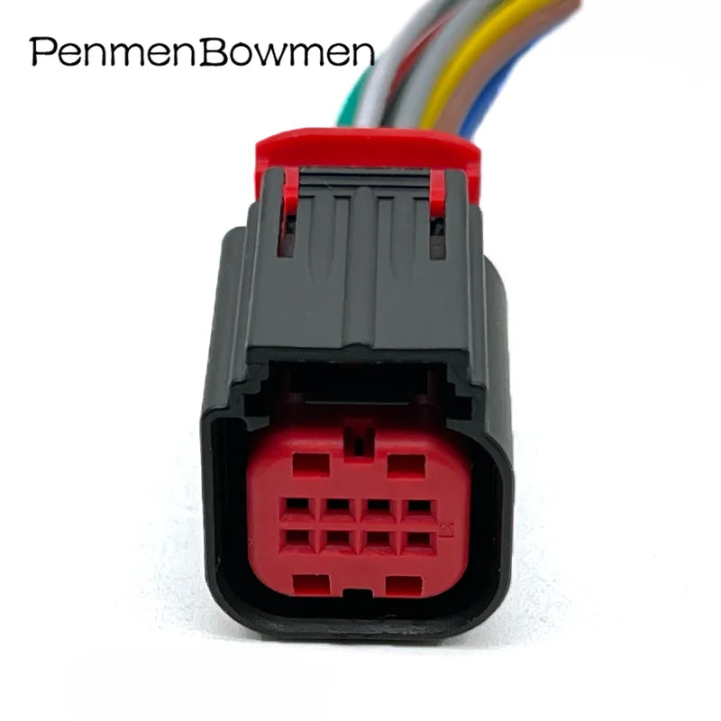 1 Set 8 Pin 1411001-1 Auto Reverse Parking Sensor Module Air Flow Meter Electrical Connectors Wire Harness Plug