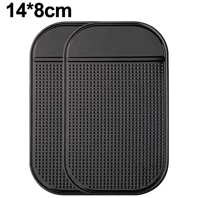 Car Dashboard Anti-Slip Rubber Pad Universal Non-Slip Car Adhesive Mat for Phones Sunglasses Keys Electronic Devices Organizer