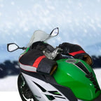 Motorcycle Handlebar Gloves Waterproof Windproof Winter Warm Gloves Motor Scooter Electric Vehicles Reflective Motocycle Amagi