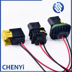 2 Pin Automotive Connector Waterproof Socket Wire harness plug With Rubber Pins 1-1418483-1 1-1703841-1 1-1703839-1 1670150-1
