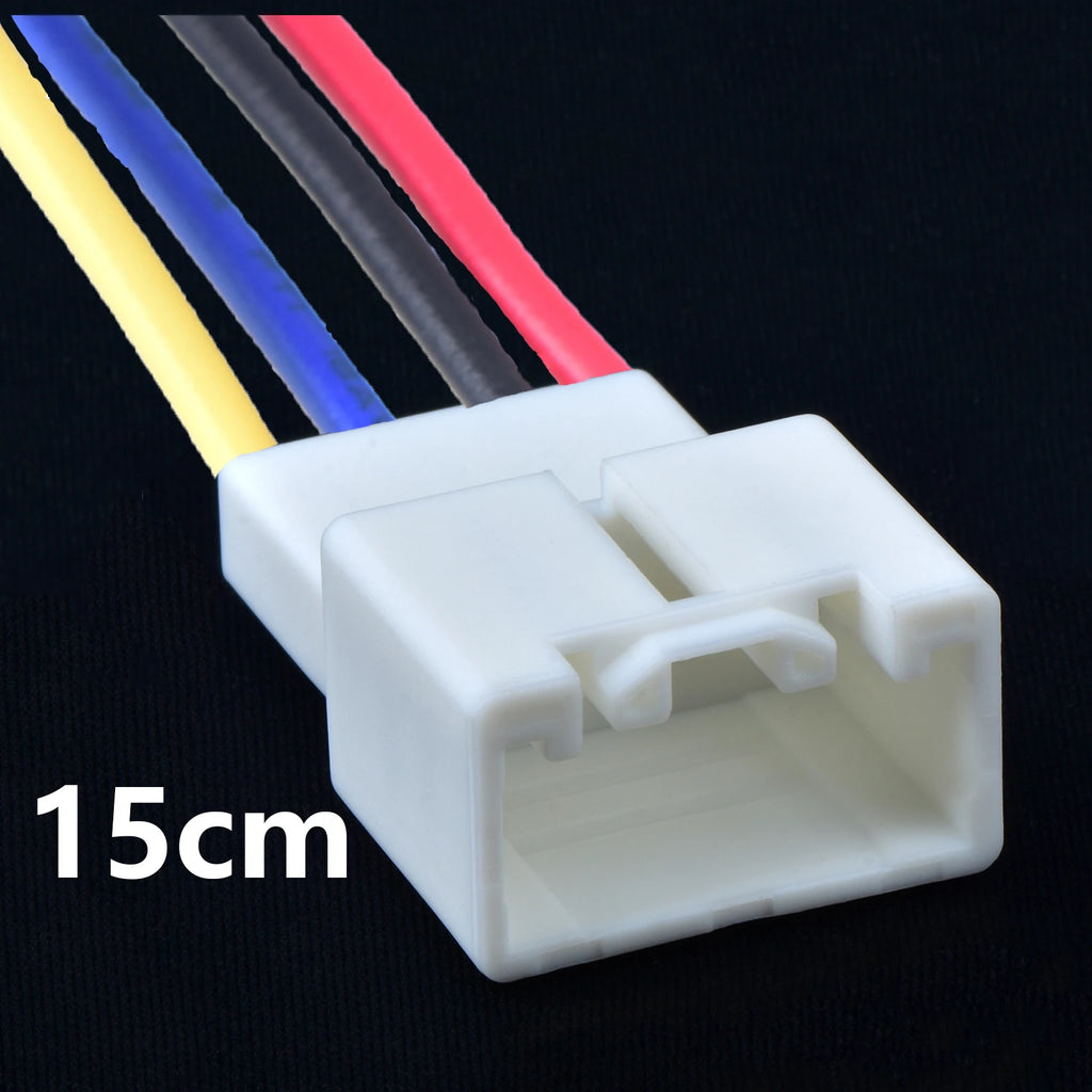 4 Pin 2.8 Series Automotive connector Car door bass horn harness plug 7183-4347 For Mazda Ford Jeep