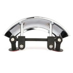 180° NO Blind Spot Motorcycle Windshield Wide Angle Mirror Parabolic Mirror HD Rearview Mirror Stickable Tools Part Clear Amagi