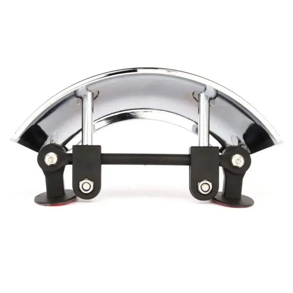 180° NO Blind Spot Motorcycle Windshield Wide Angle Mirror Parabolic Mirror HD Rearview Mirror Stickable Tools Part Clear Amagi