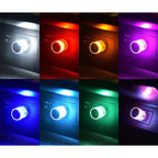 Car USB Ambient Light Mini LED Decorative Atmosphere Lamps for Auto Interior Environment Light Computer Portable Light Plug Play