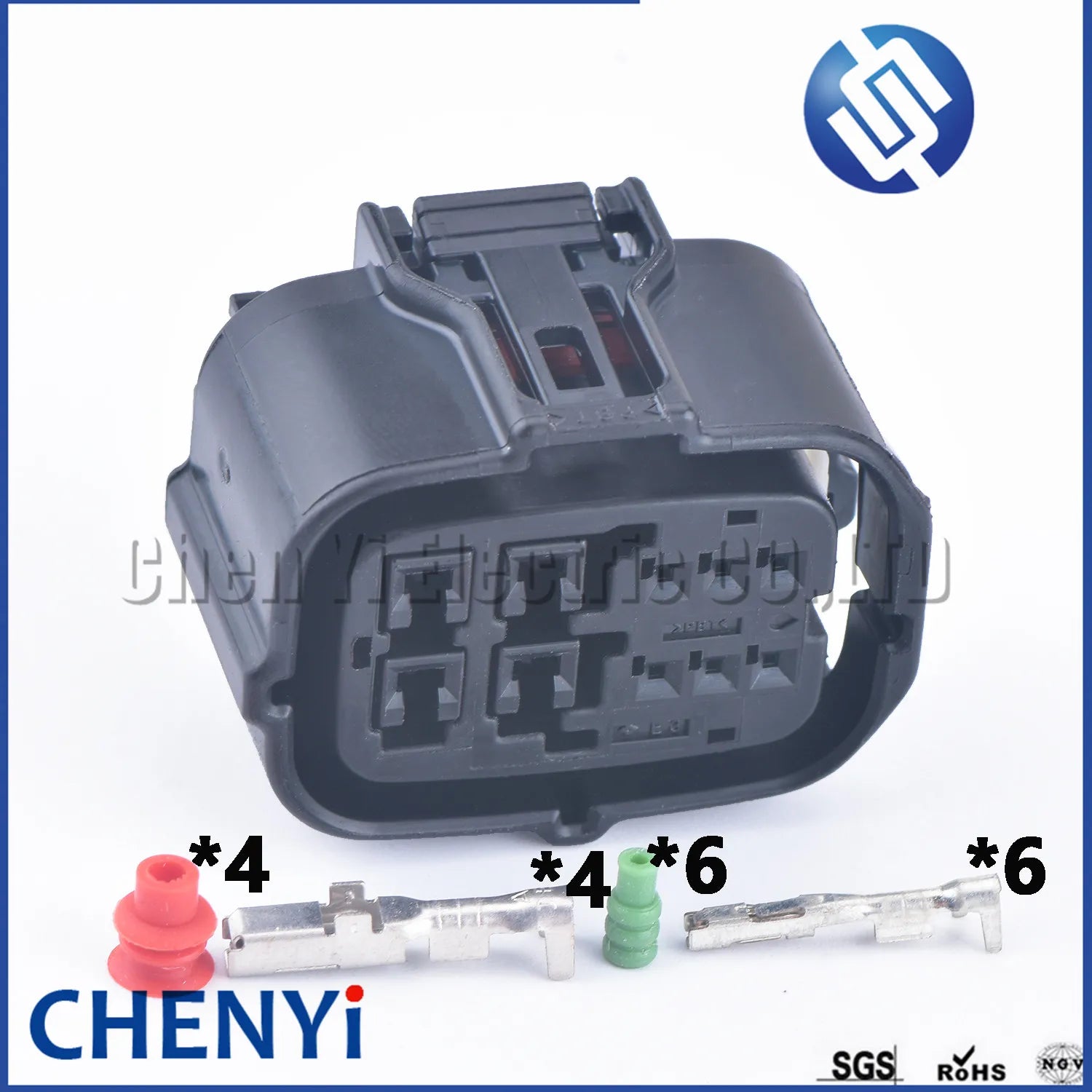 10 Pin Female Engine waterproof plug connector With Pins and waterproof seal 6189-7691 90980-12446 For Toyota Lexus