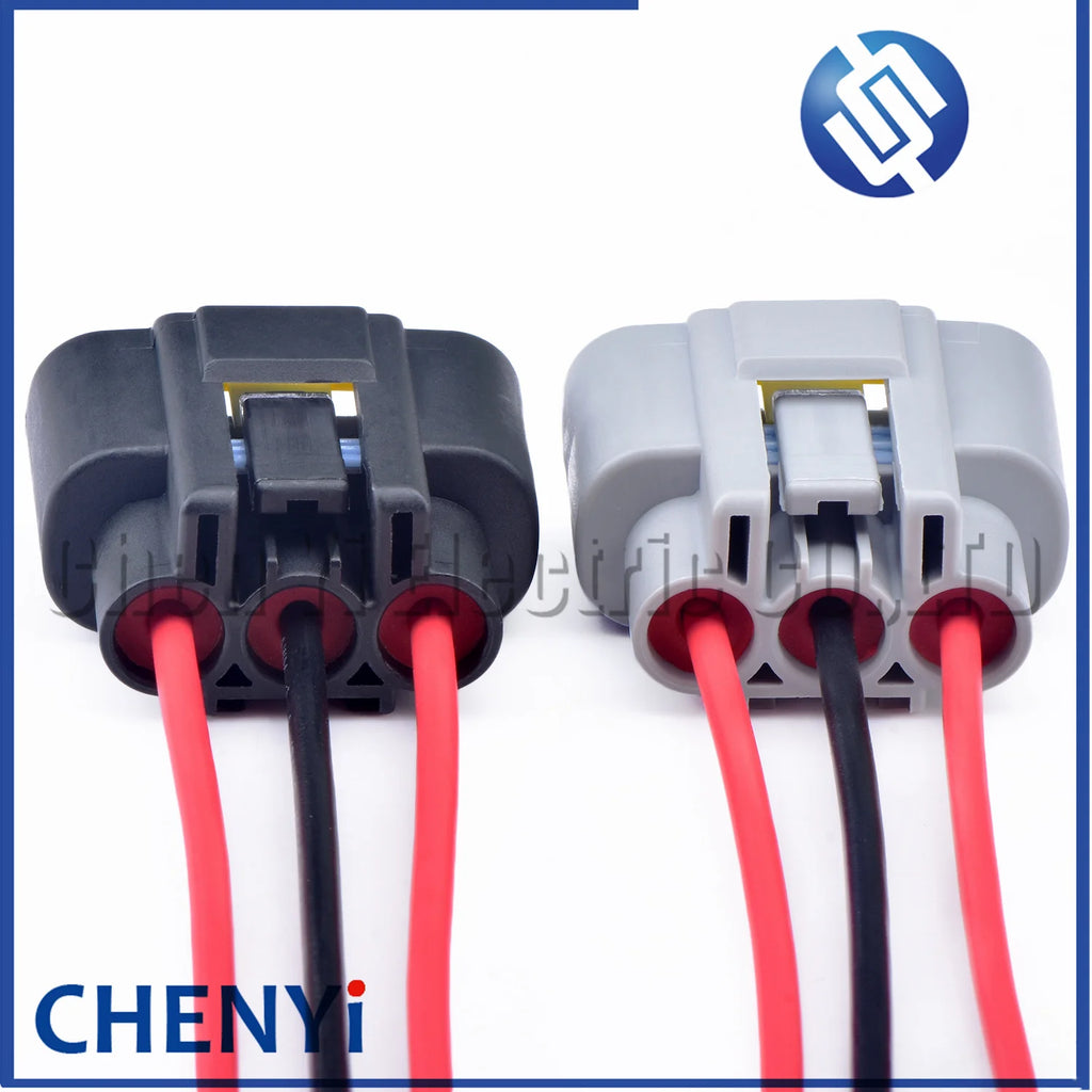 3 Pin waterproof connector Motorcycle generator motor coil rectifier Wire harness Plug QLW-A-B3F-B QLW-A-3F-GR