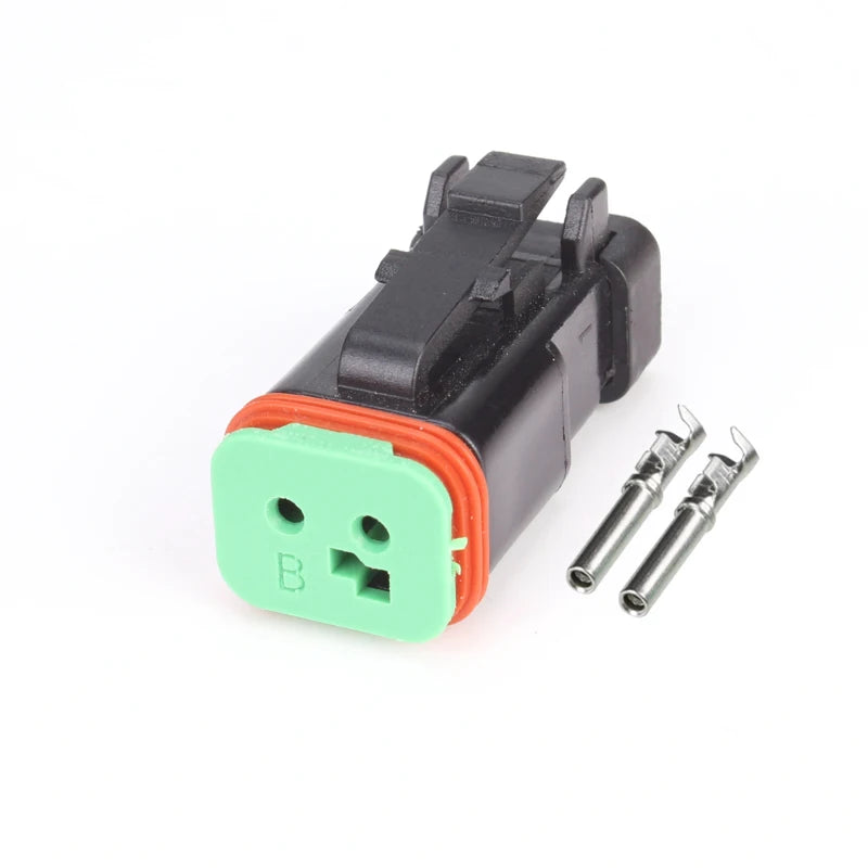 DT04-2P-CE03 DT06-2S-CE05 Deutsch type automotive waterproof connector connector 2pin male and female harness connector terminal